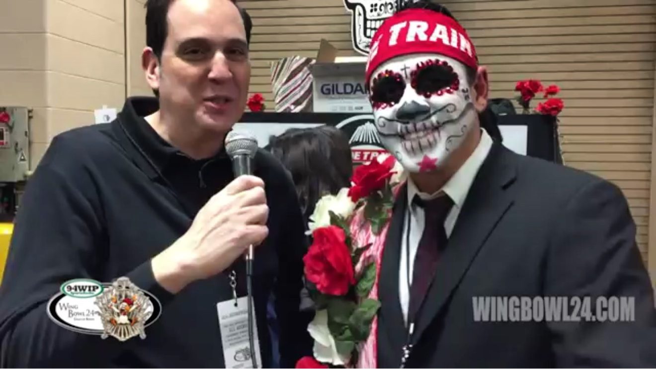 Moe interviewed on 94WIP SportsRadio at Wing Bowl 24